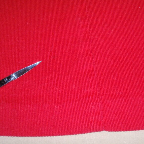 Zuccini Kids Red Chrismas Holly Embroidery Corduroy Dress Long Sleeves 4t 4 - Picture 13 of 13